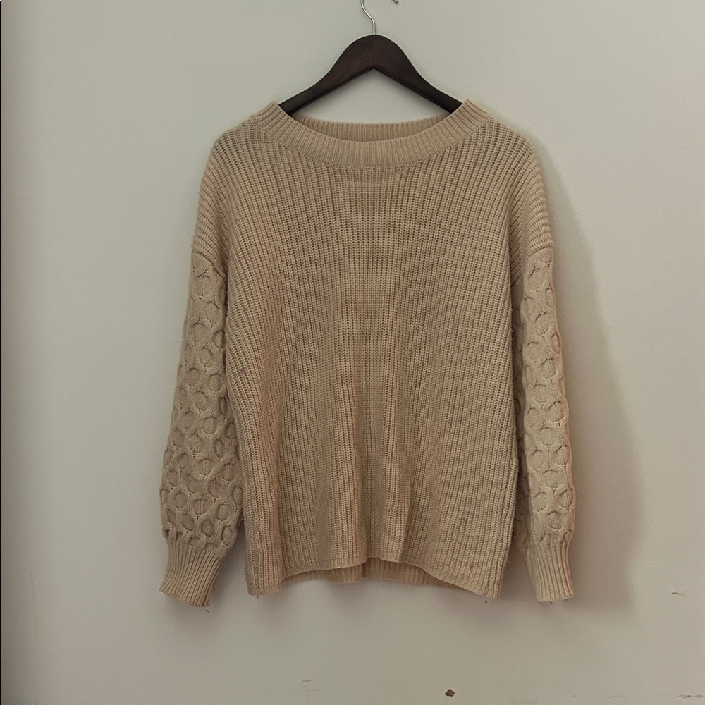 Elegant Cream Sweater